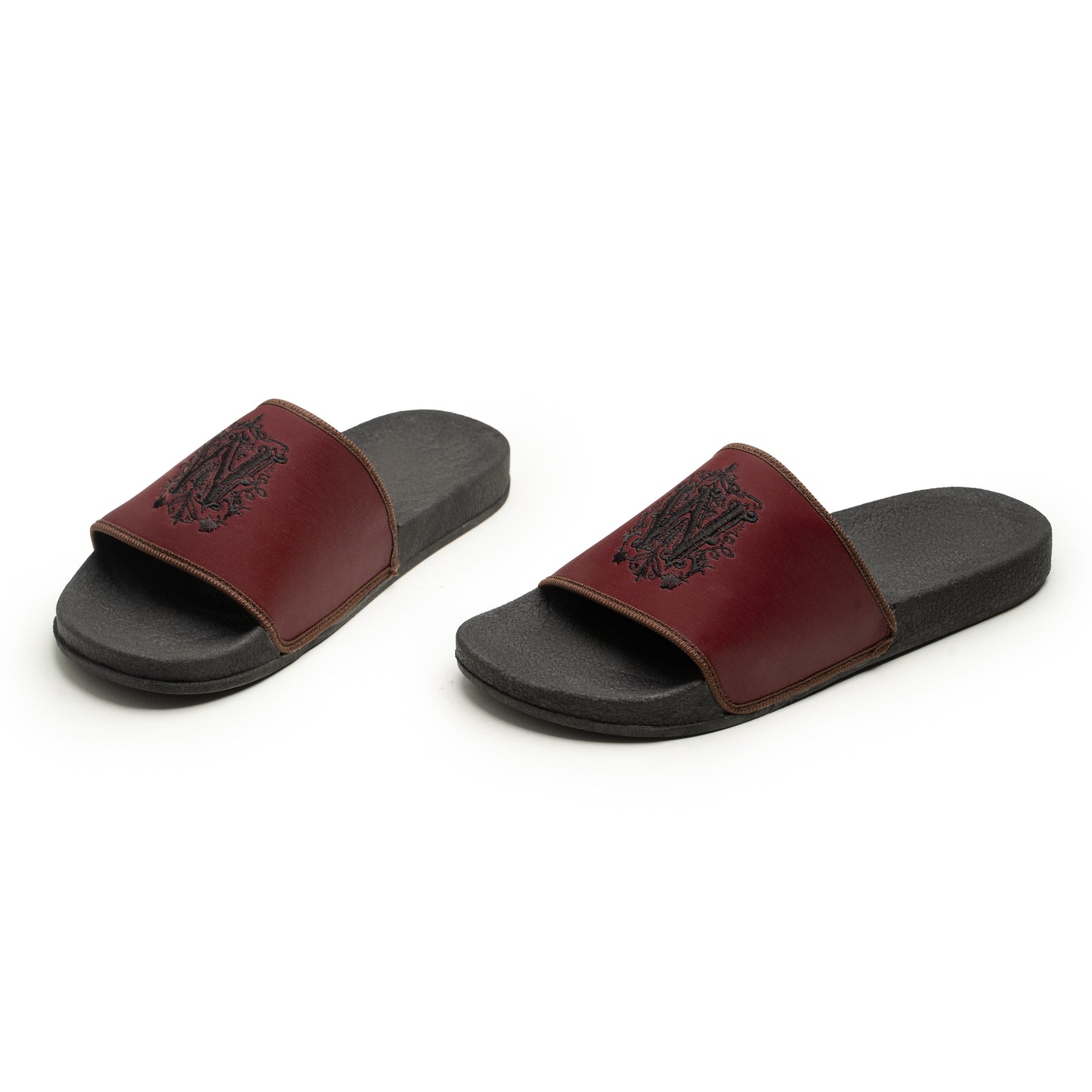 The Wax Crest Slides (Maroon)