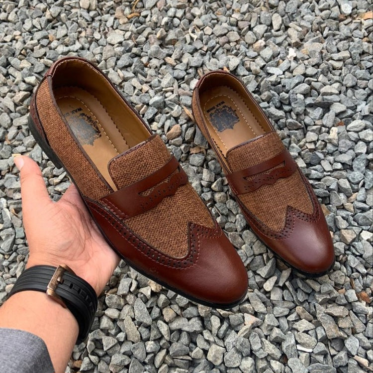 Wingtip loafers on sale