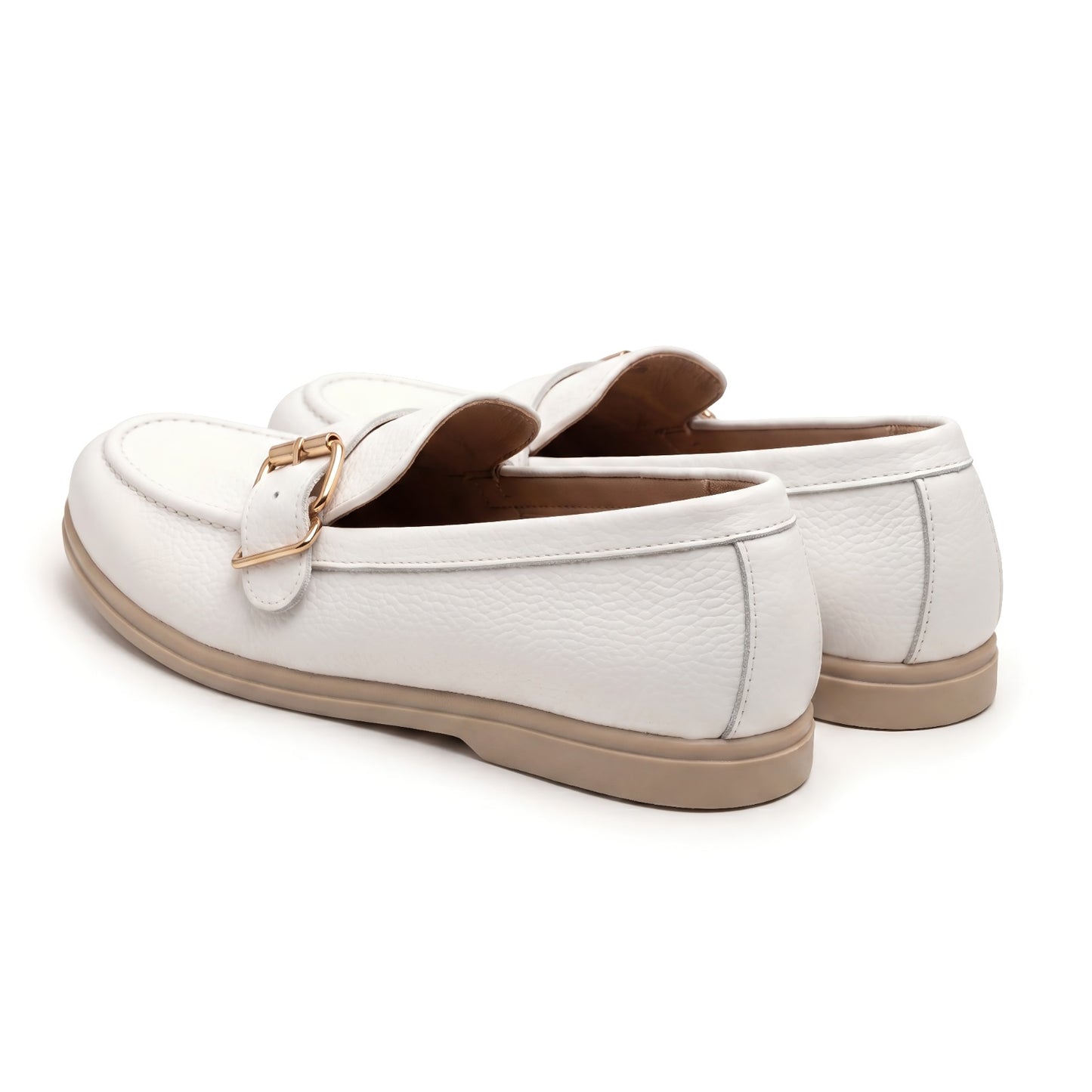 The Blanco Loafers (White)