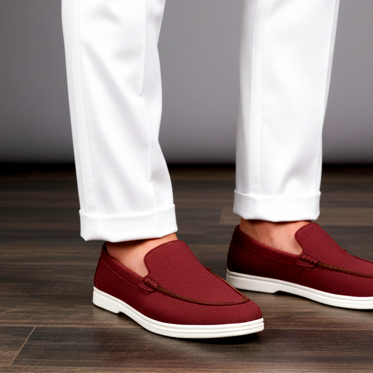 The Yacht loafer (Maroon)