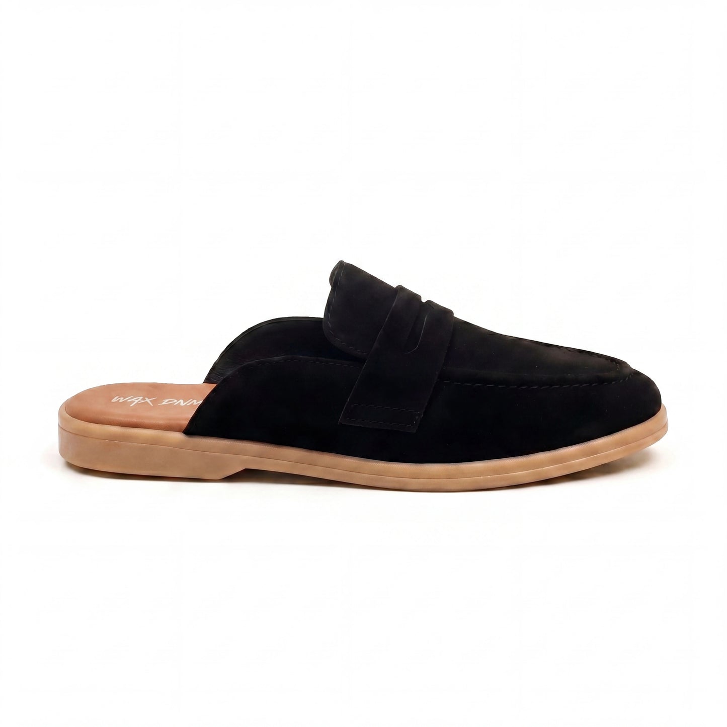 The Suede Mule (Black)