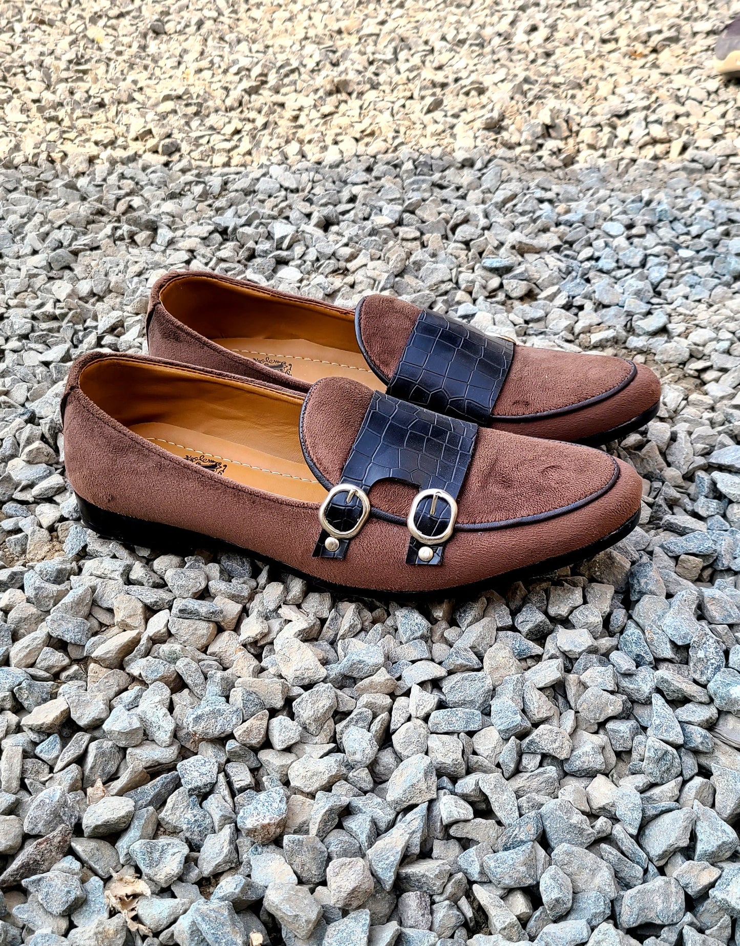 The Brown Suede Monks