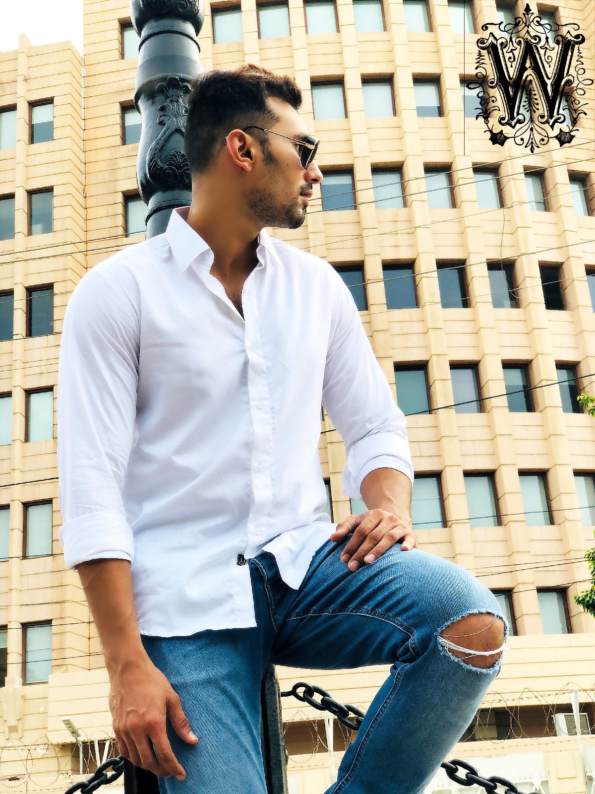 The Plain White Essential Shirt.