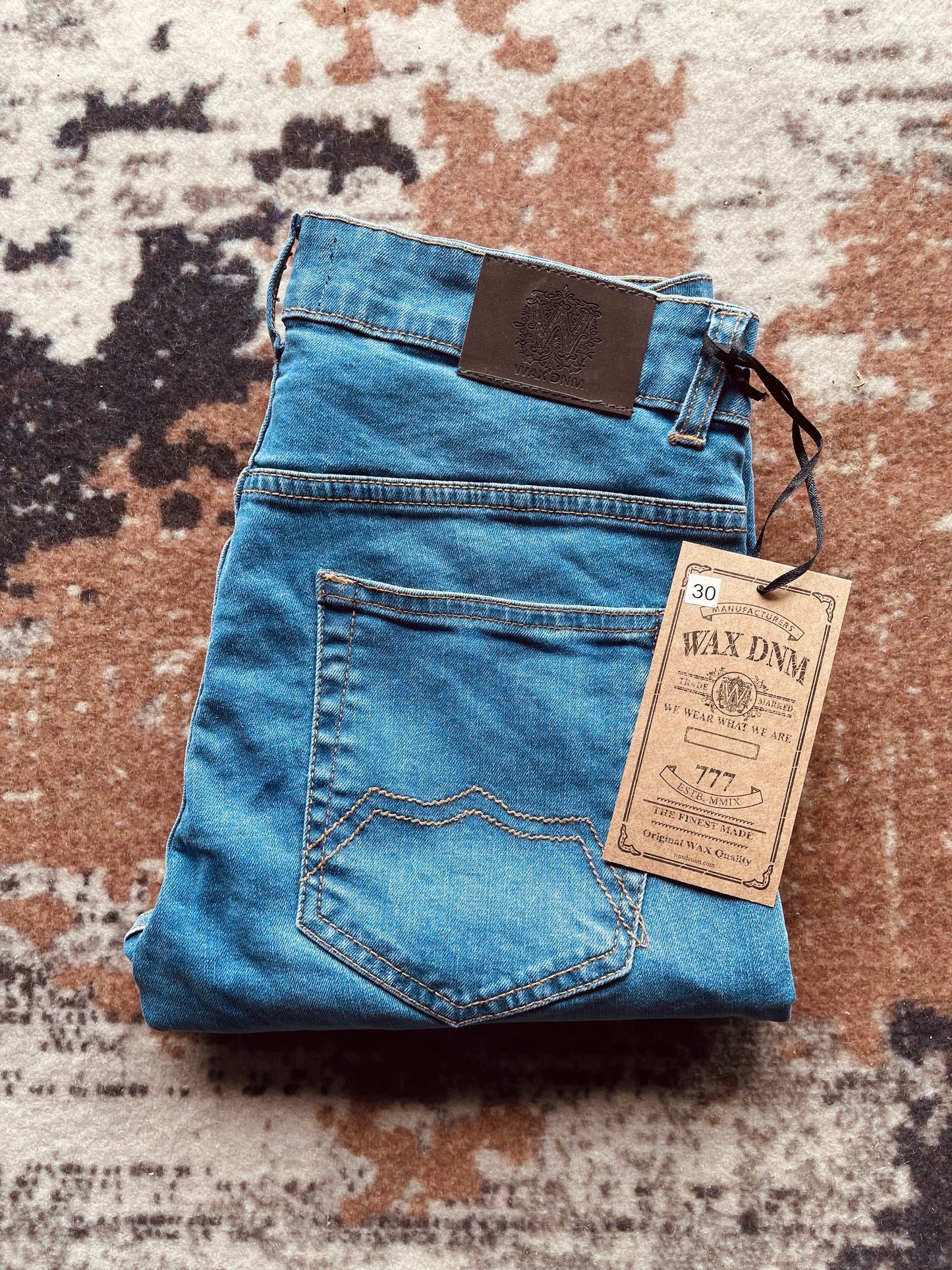 Light Washed Denim.