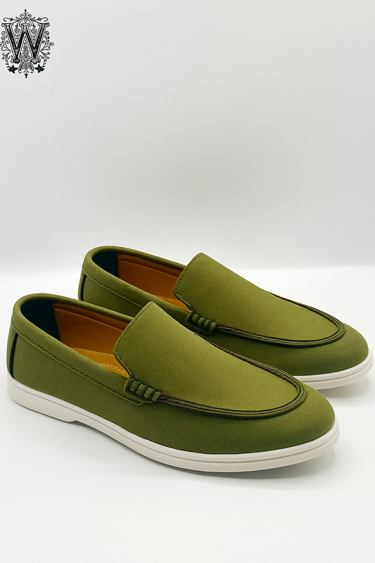 The Green Yacht Loafers
