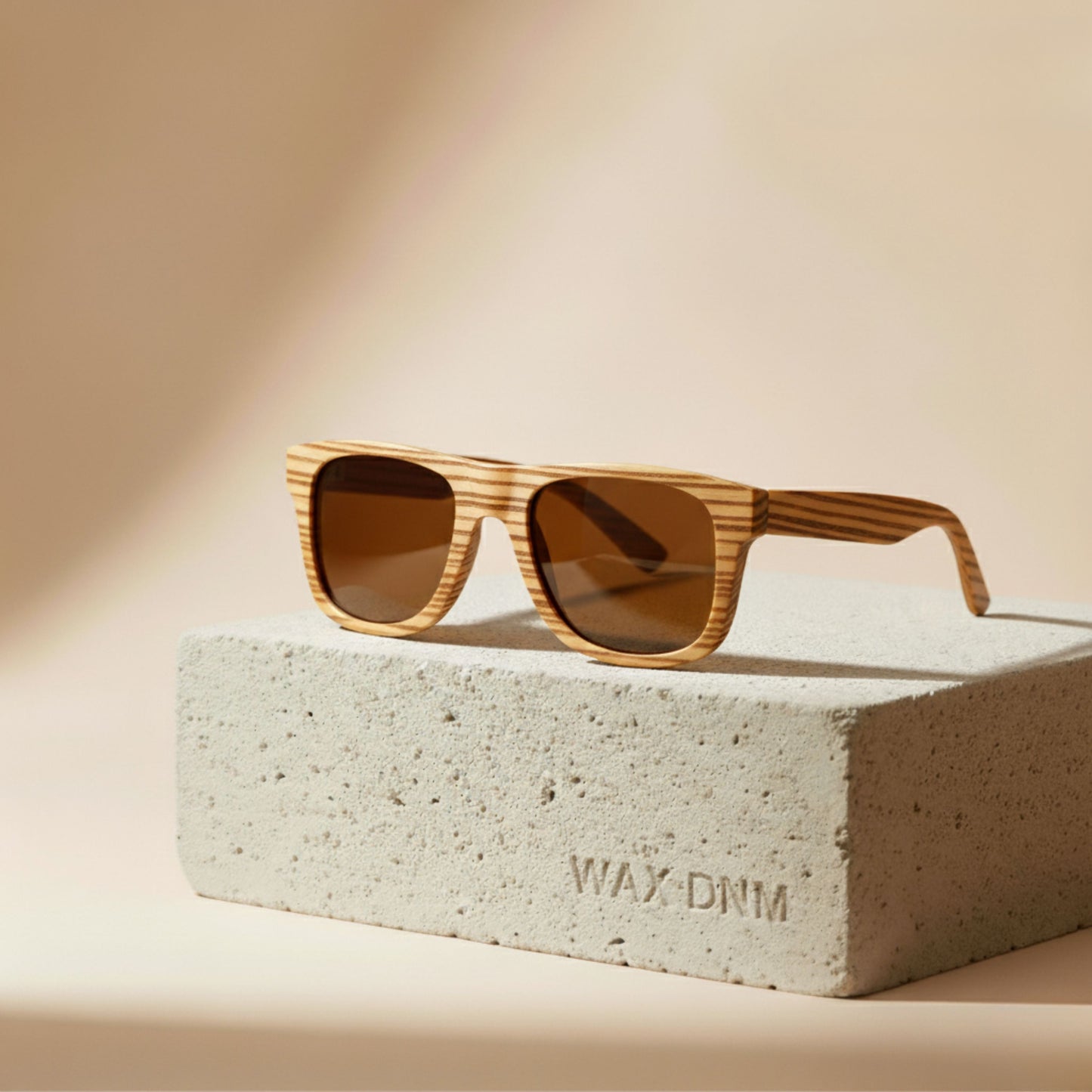 The Amazon (Dark Wood with Brown Lenses)