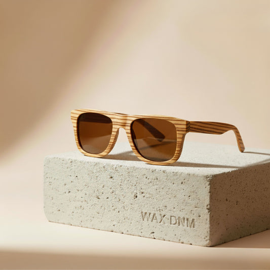 The Amazon (Dark Wood with Brown Lenses)