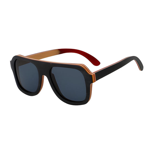 The Racer (Black Wood with Black Lenses)
