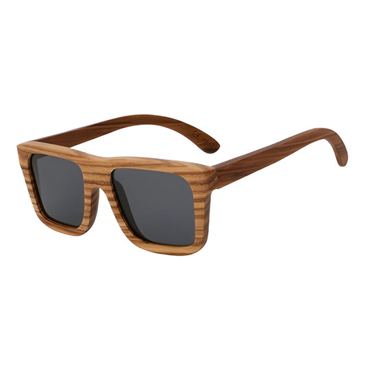 The Pilot (Stained Wood with Black Lenses)