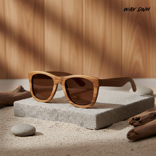 The Amazon (Dark Wood with Brown Lenses)