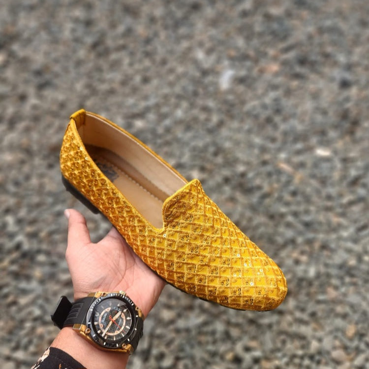 The Ethnic Loafers Yellow.