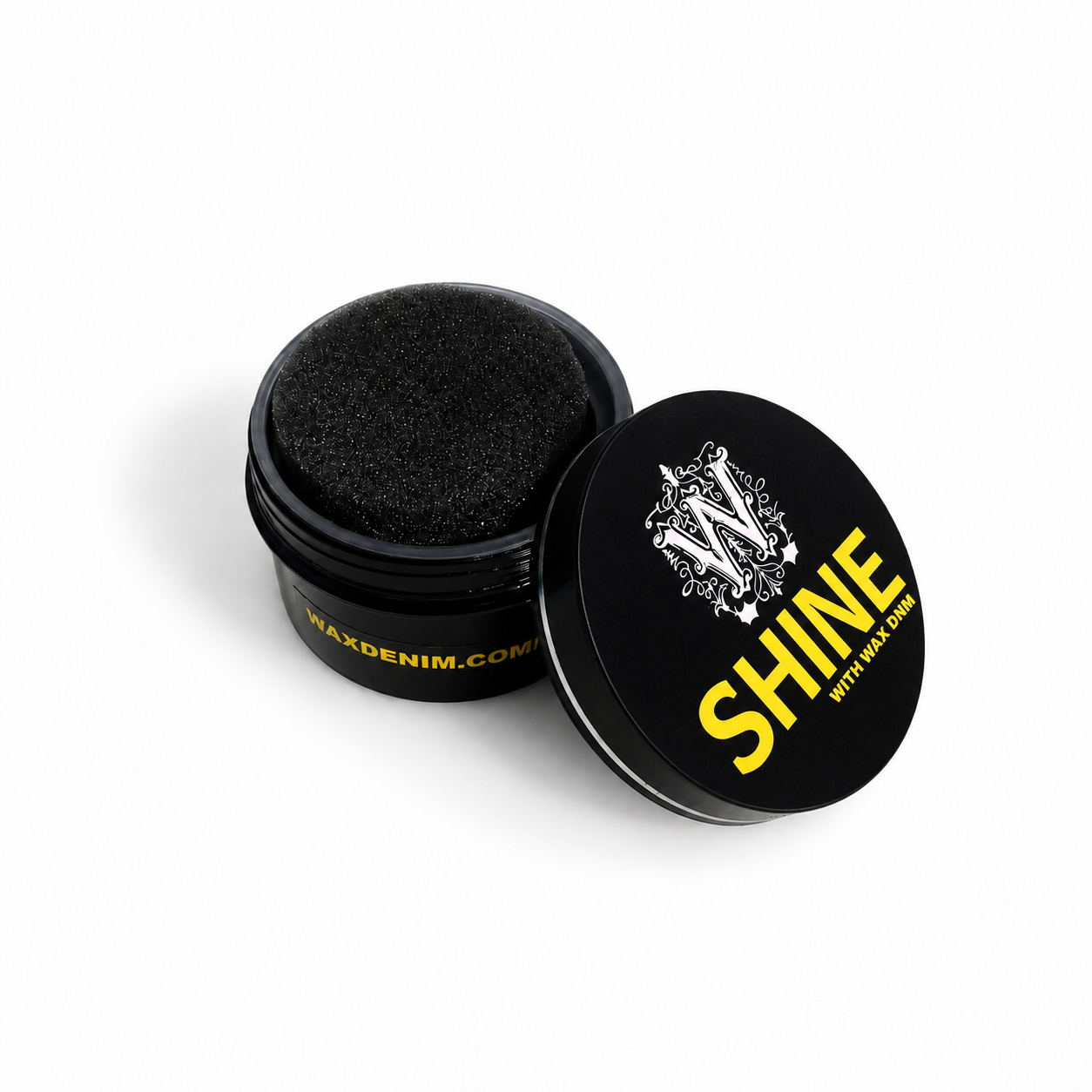 SHINE Black Shoe Wax.