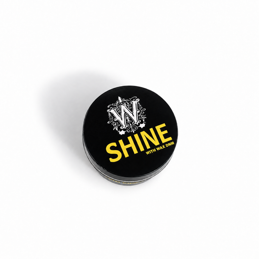 SHINE Black Shoe Wax.