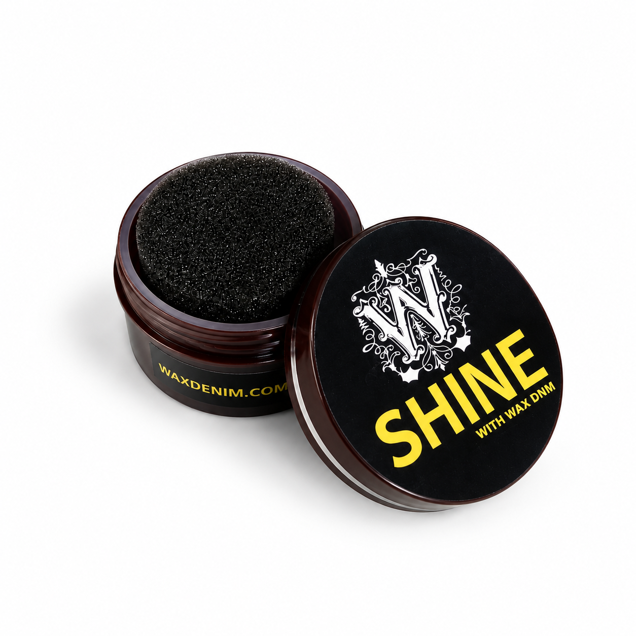 SHINE Brown Shoe Wax.