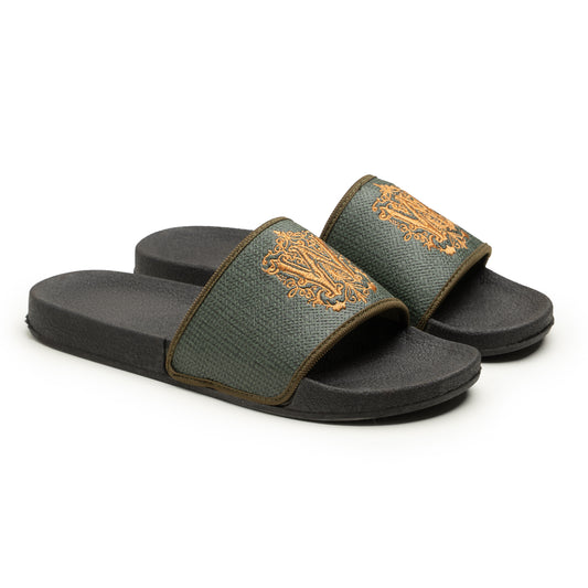 The Wax Crest Slides (Earth Green)
