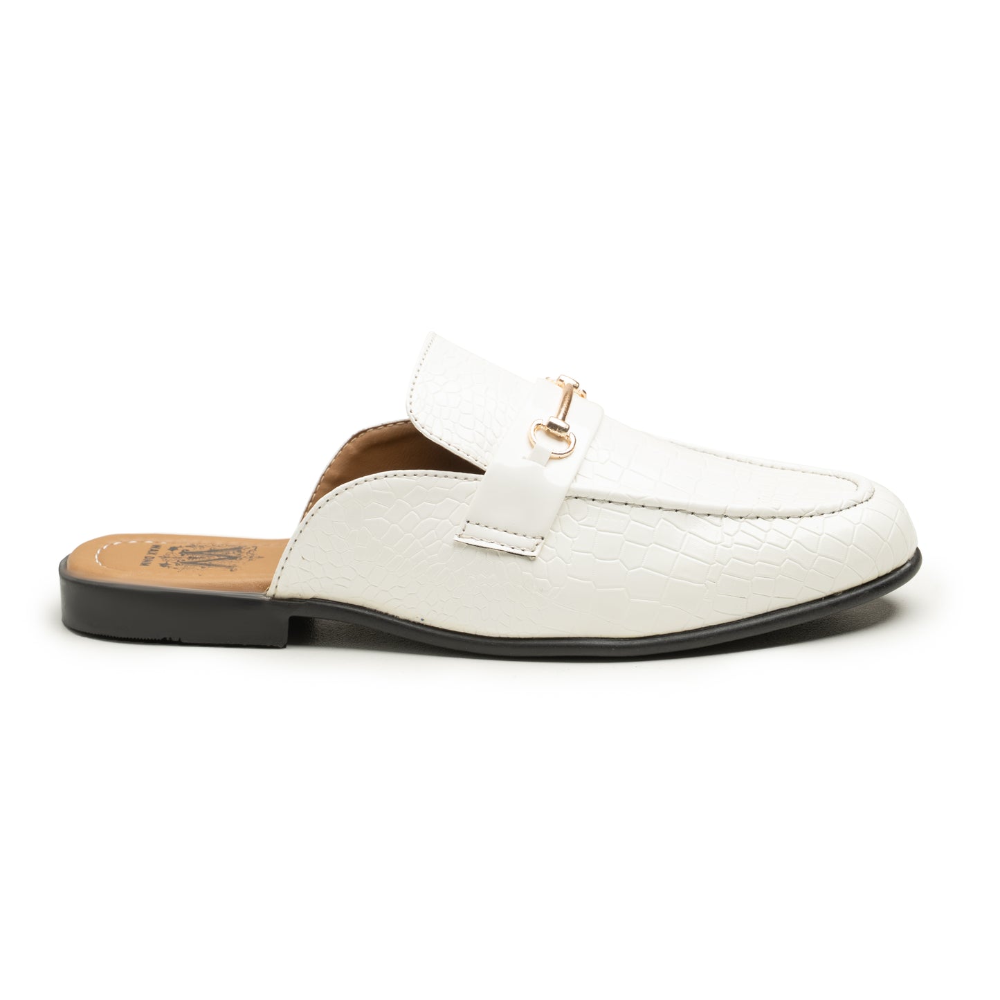 The Croc Mules (White)