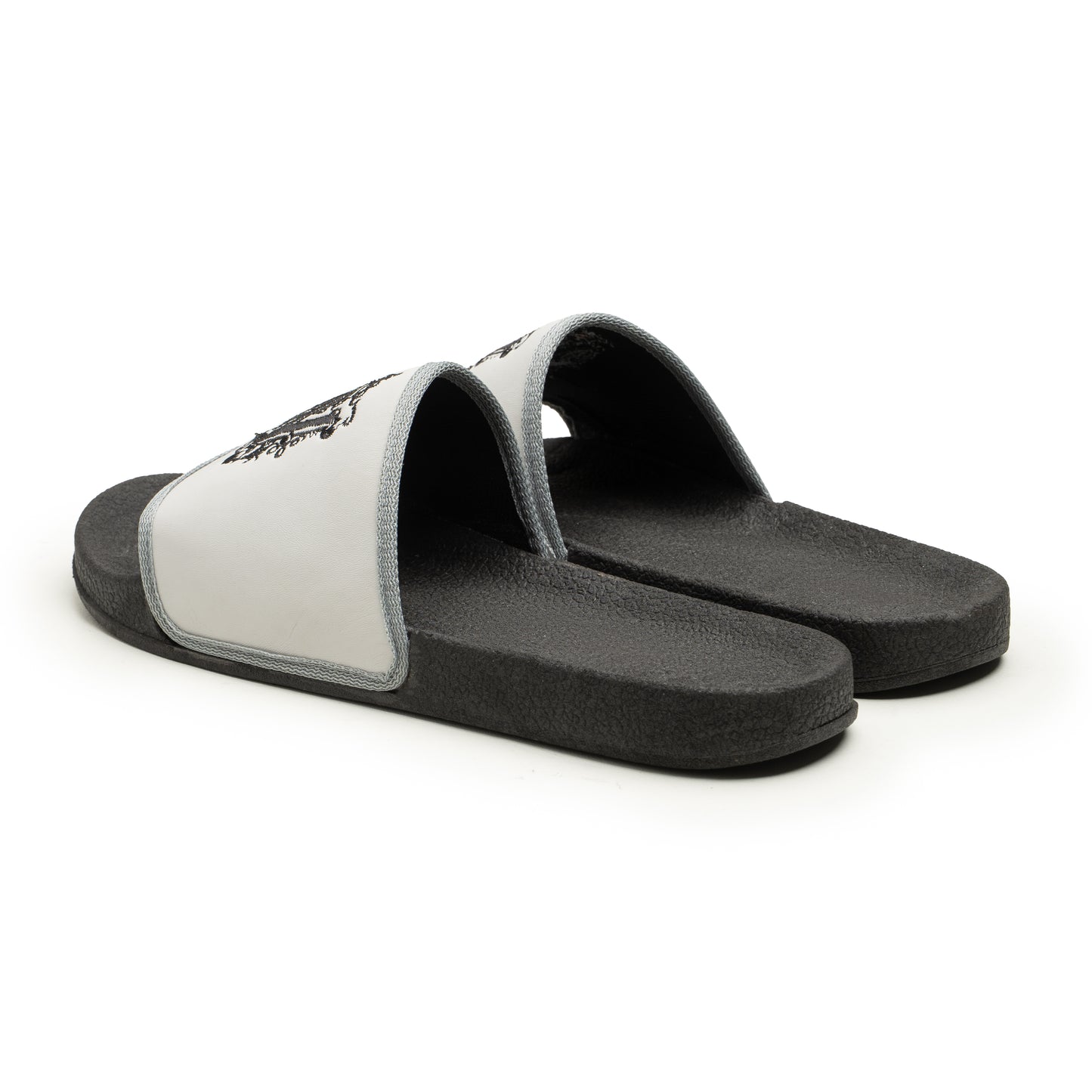 The Wax Crest Slides (Cool Grey)