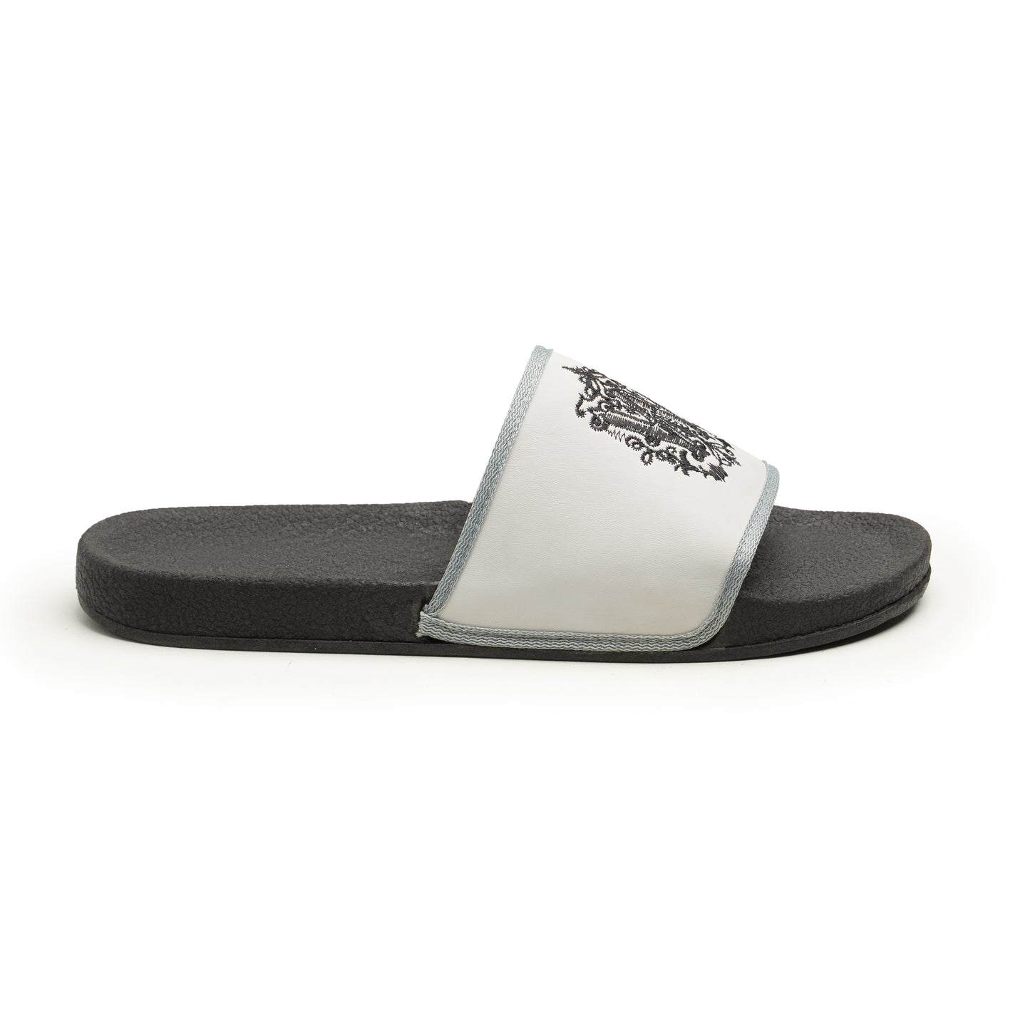 The Wax Crest Slides (Cool Grey)