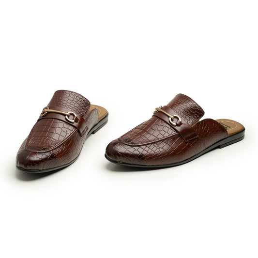The Croc Mules Brown