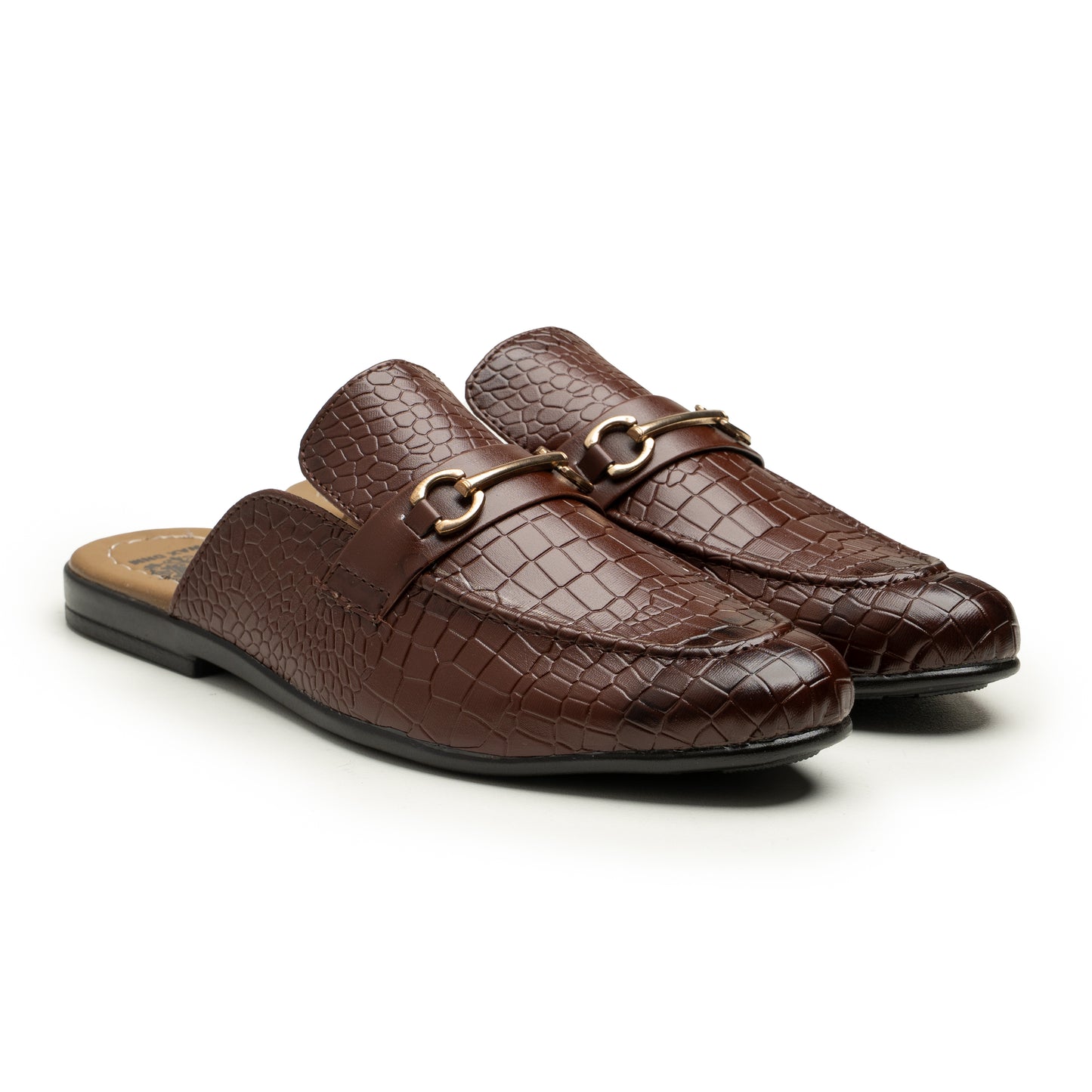 The Croc Mules Brown