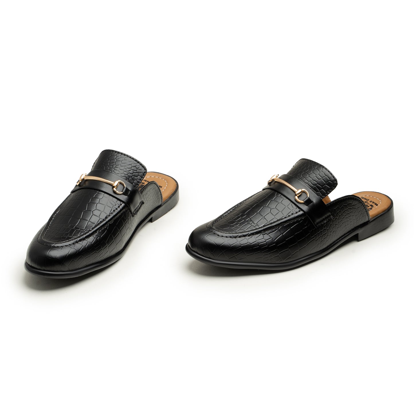 The Croc Mules (Black)