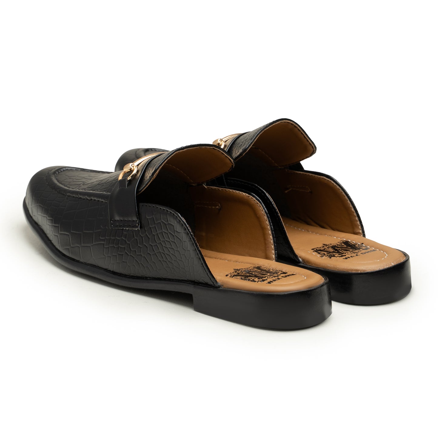 The Croc Mules (Black)