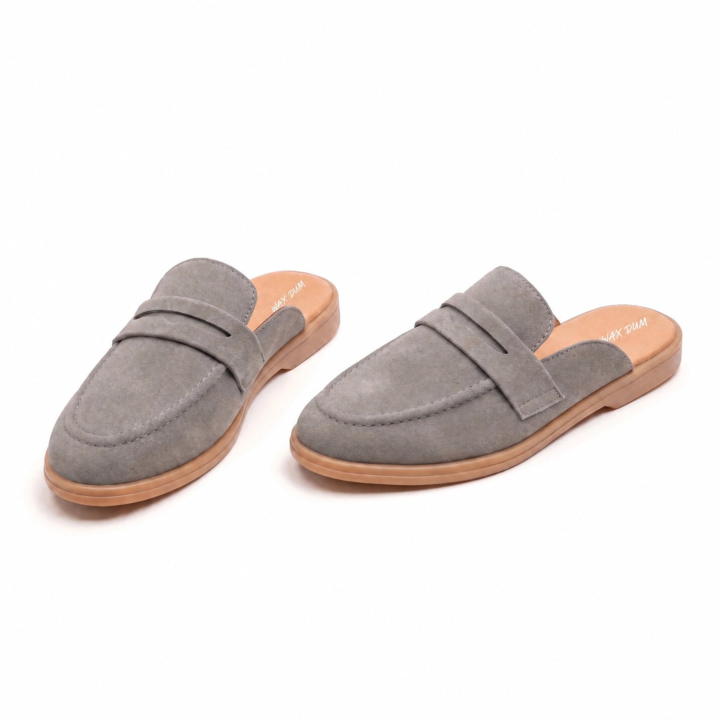 The Suede Mule (Grey)