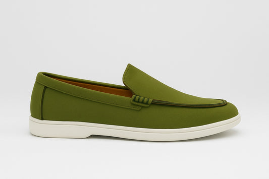 The Green Yacht Loafers