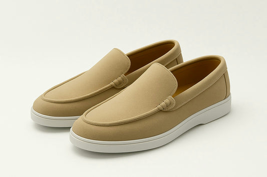 The Cream Yacht Loafers