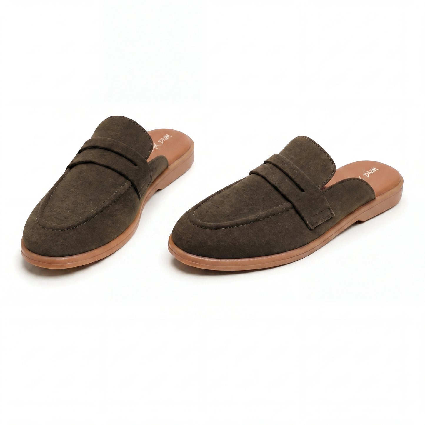 The Suede Mule (Green)