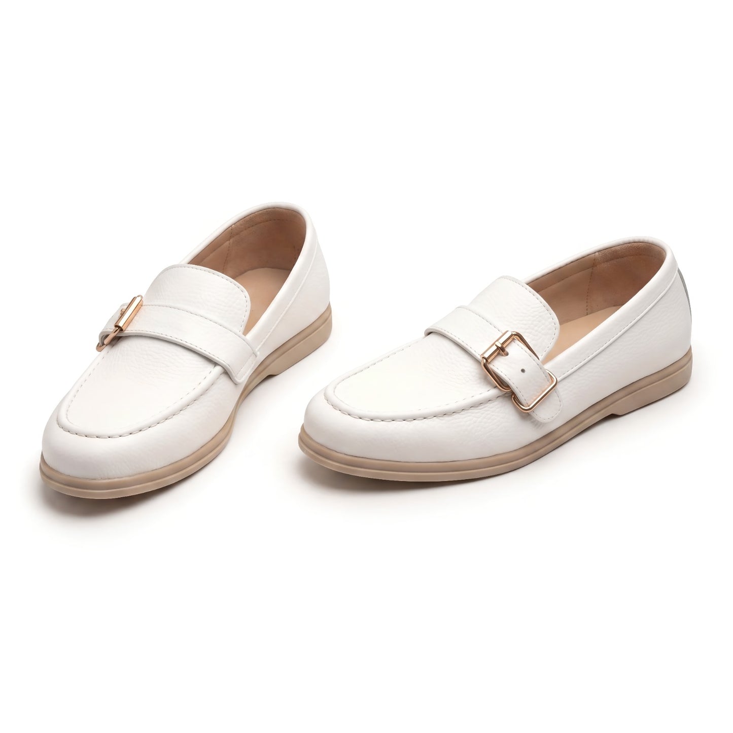 The Blanco Loafers (White)