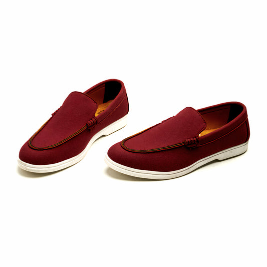 The Yacht loafer (Maroon)