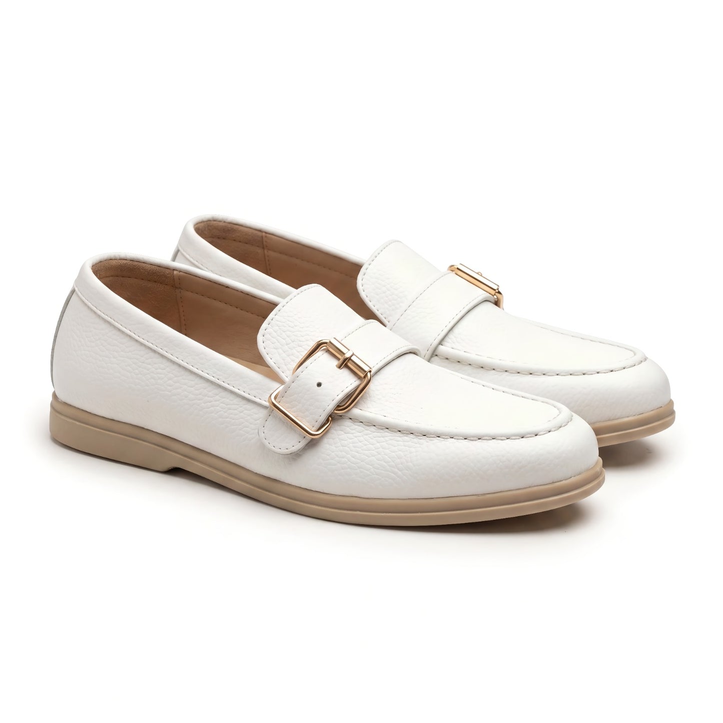 The Blanco Loafers (White)