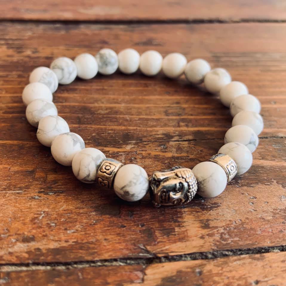Buddha White Bracelet.