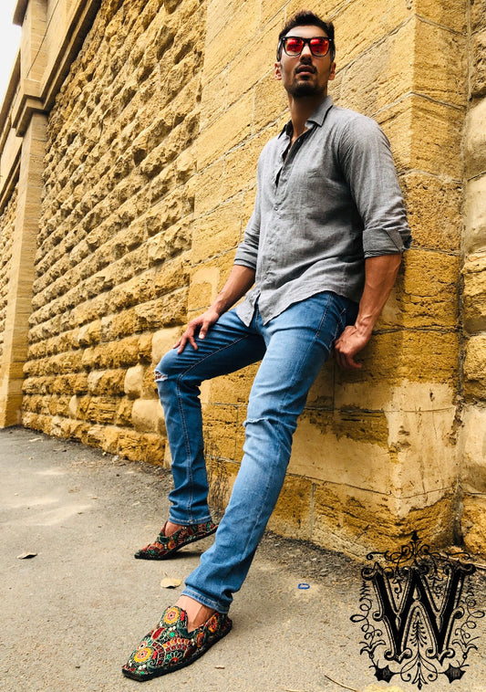 The Textured Grey Shirt.