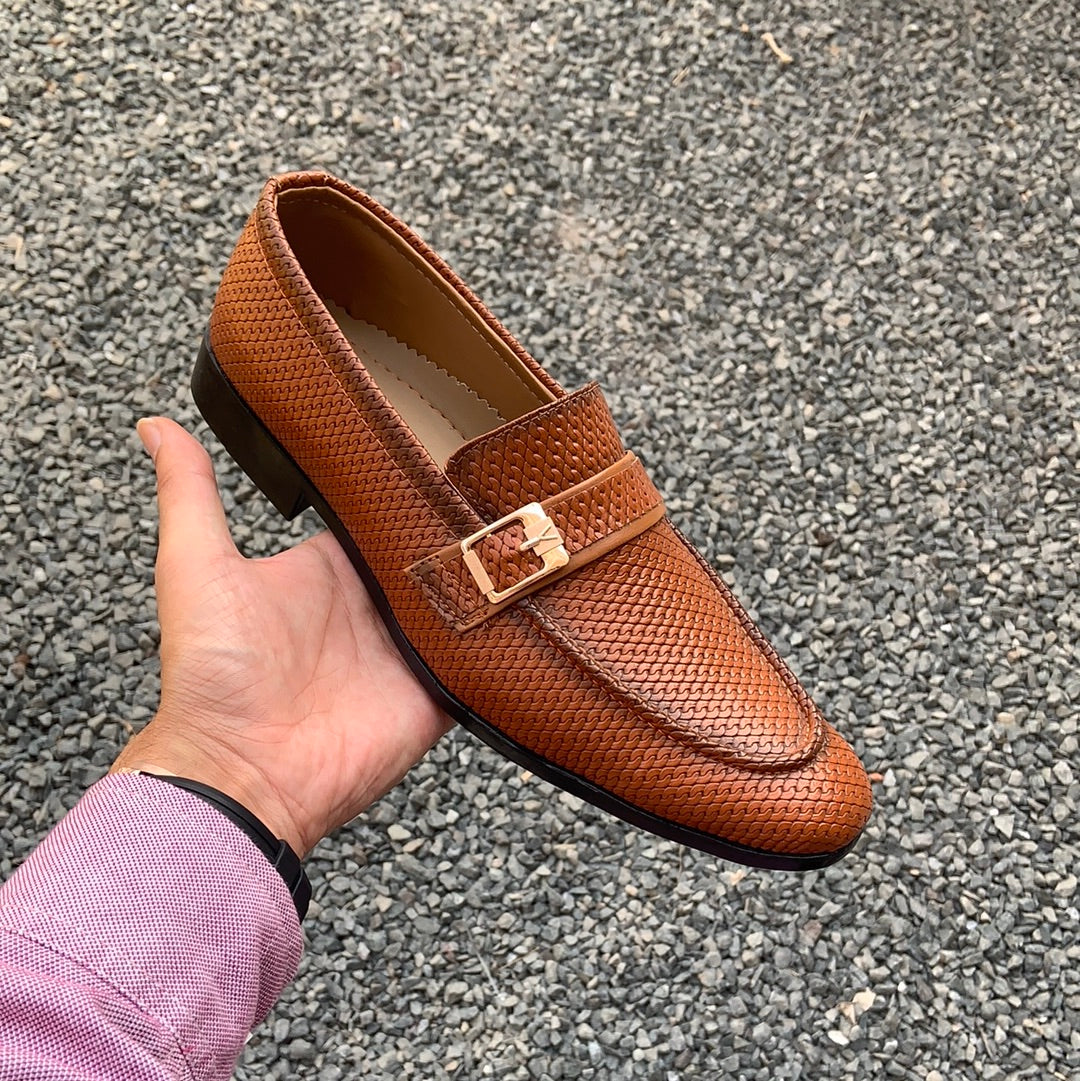 The Buckled Loafers Camel.